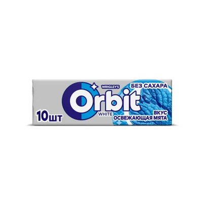 Жевательная резинка Orbit White Освежающая мята 13,6г